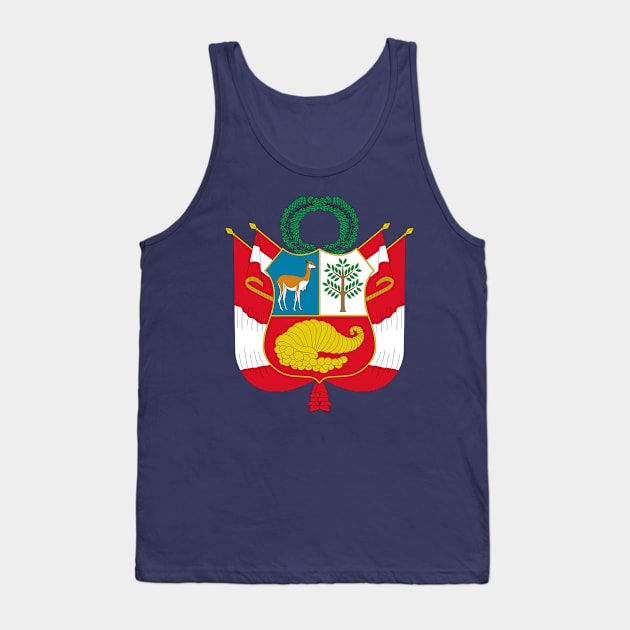 Peru Emblem Tank Top by Historia